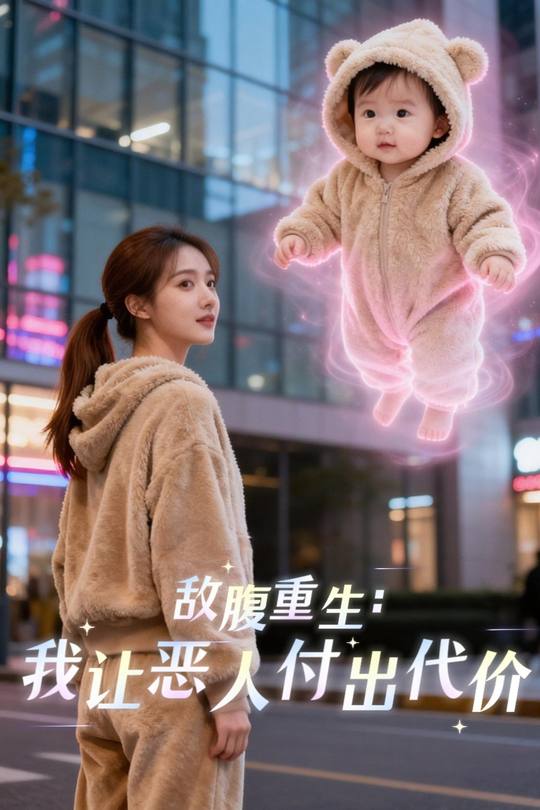 敌腹重生:我让恶人付出代价封面