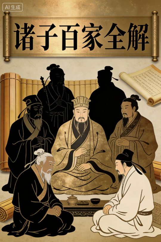 诸子百家全解封面