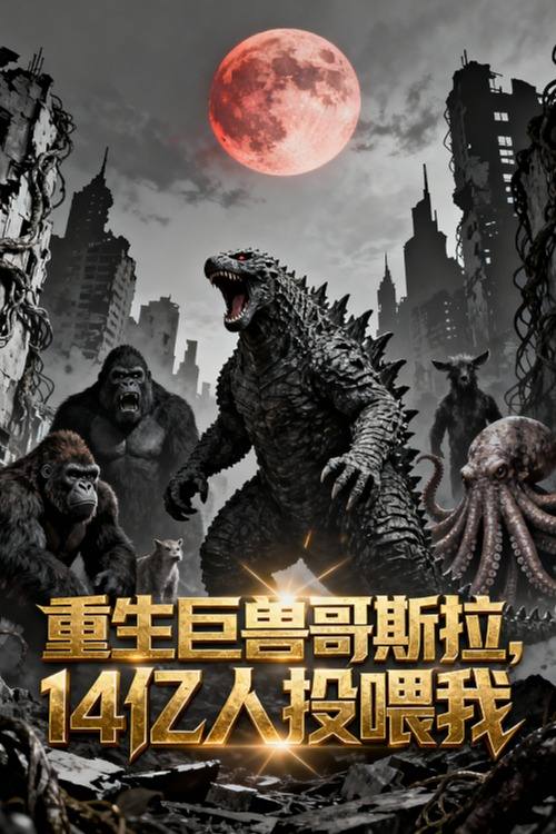 重生巨兽哥斯拉,14亿人投喂我封面