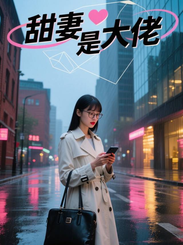 甜妻是大佬封面