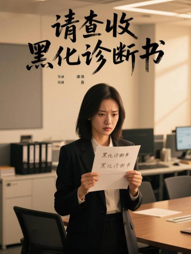 请查收黑化诊断书封面
