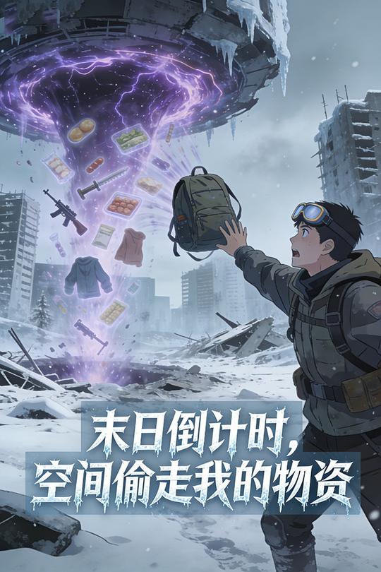 末日倒计时,空间偷走我的物资封面
