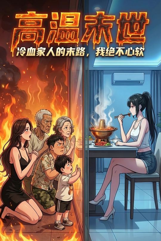 高温末世:冷血家人的末路,我绝不心软封面