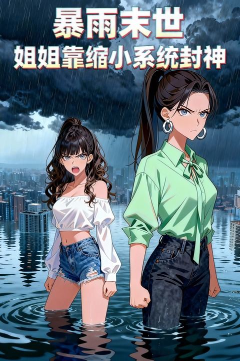 暴雨末世,姐姐靠缩小系统封神封面