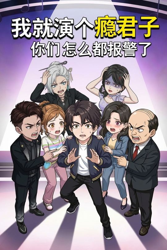 我就演个瘾君子 你们怎么都报警了封面