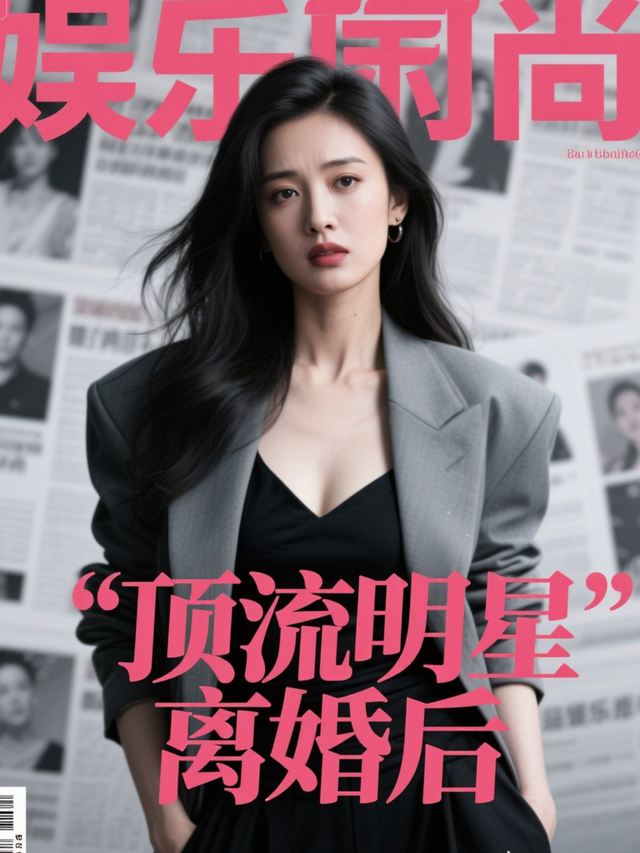 顶流明星离婚后封面
