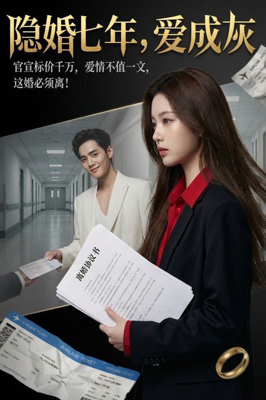 隐婚七年,爱成灰封面