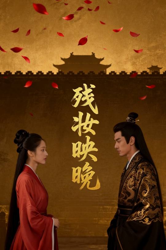 残妆映晚封面