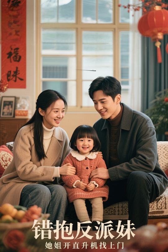 错抱反派妹,她姐开直升机找上门封面