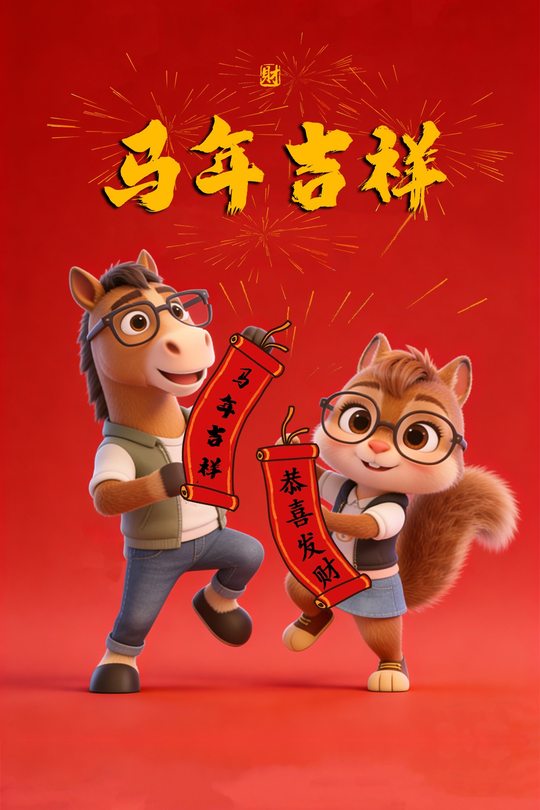 马年吉祥封面