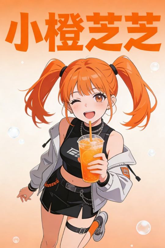 小橙芝芝封面