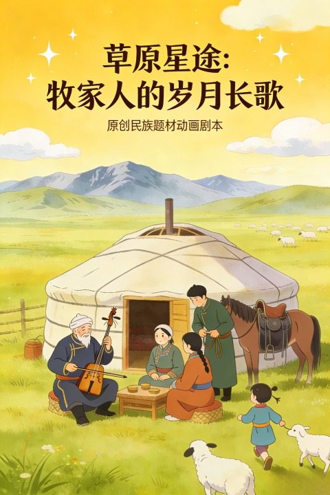 草原星途:牧家人的岁月长歌封面