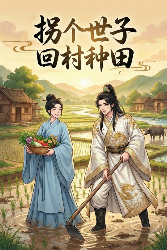 拐个世子回村种田封面