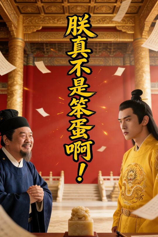朕真不是笨蛋啊!封面