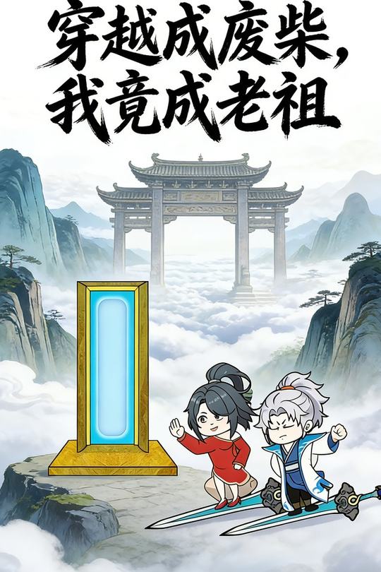 穿越成废柴,我竟成老祖封面