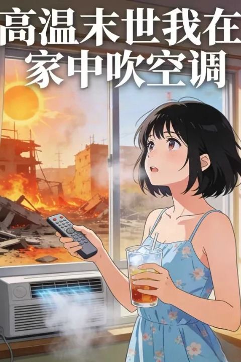 高温末世我在家中吹空调封面