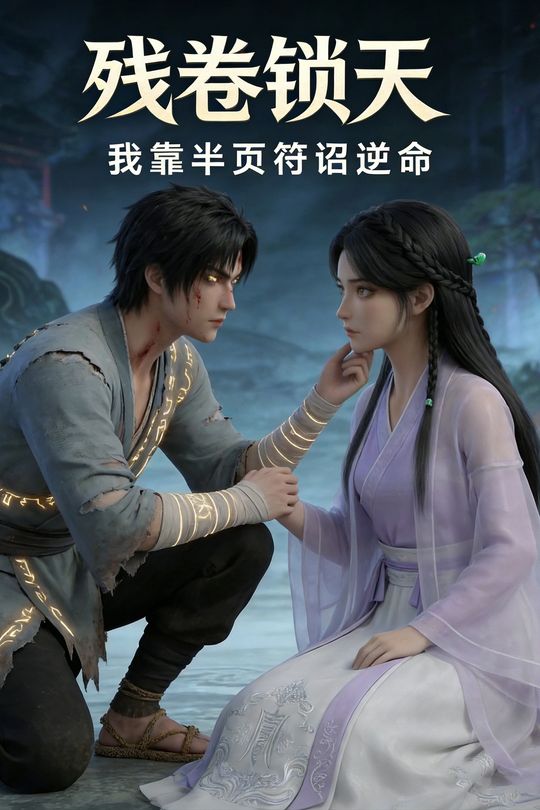 残卷锁天：我靠半页符诏逆命封面