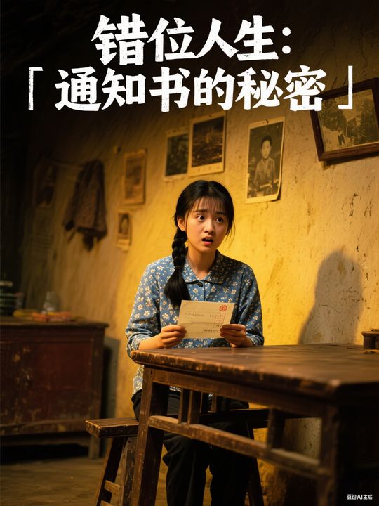 错位人生:通知书的秘密封面