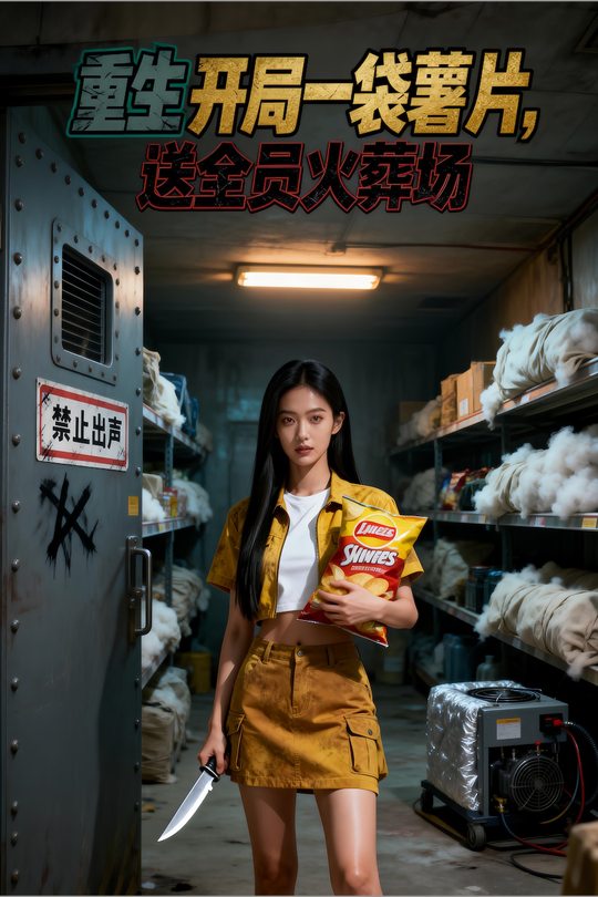 重生:开局一袋薯片,送全员火葬场封面