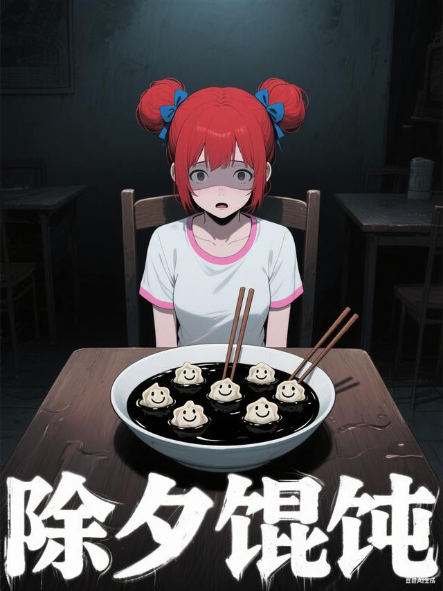 除夕馄饨封面