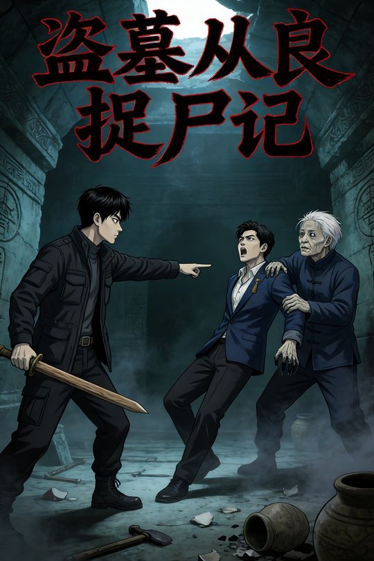 盗墓从良捉尸记封面