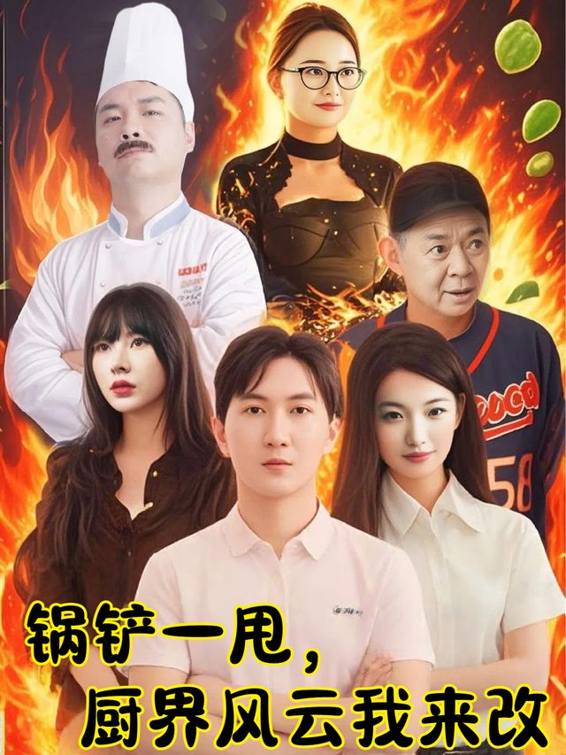 锅铲一甩,厨界风云我来改封面