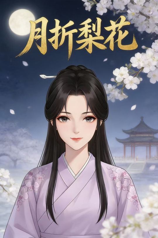 月折梨花封面