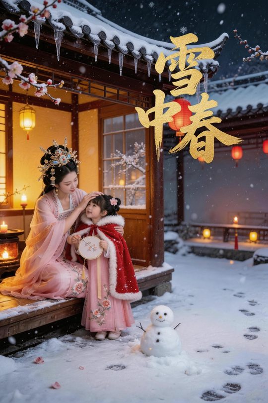 雪中春封面