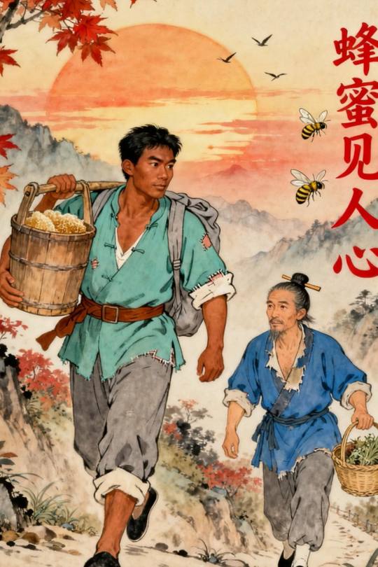 蜂蜜见人心封面
