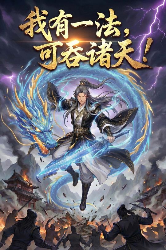 我有一法,可吞诸天!封面