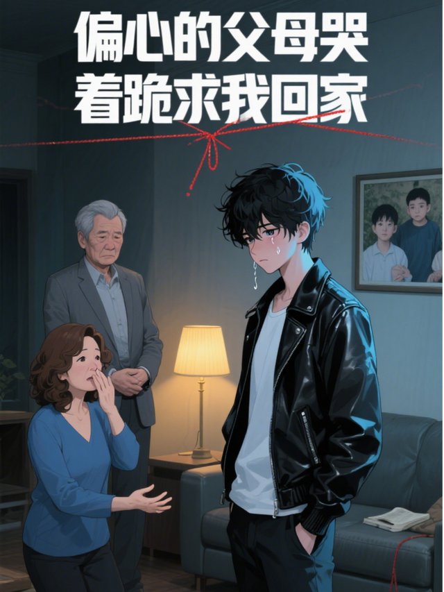 偏心的父母哭着跪求我回家封面