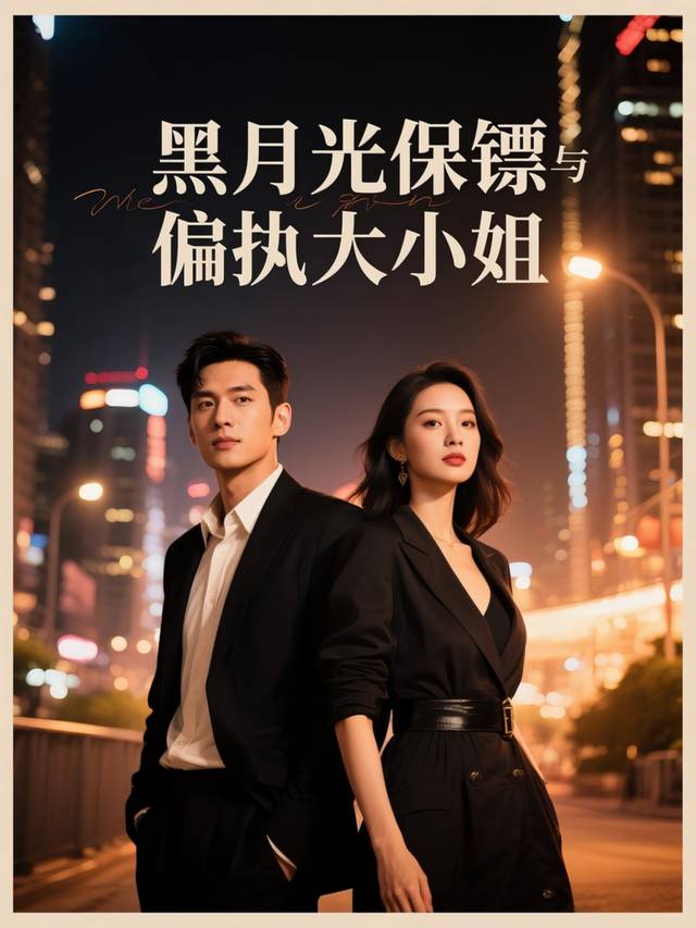 黑月光保镖与偏执大小姐封面