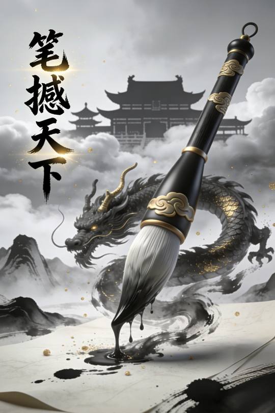 笔撼天下封面