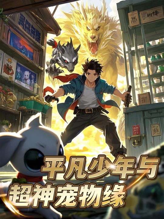 平凡少年与超神宠物缘封面