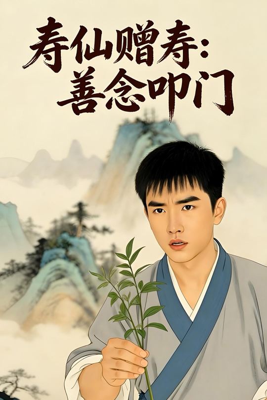 寿仙赠寿:善念叩门封面