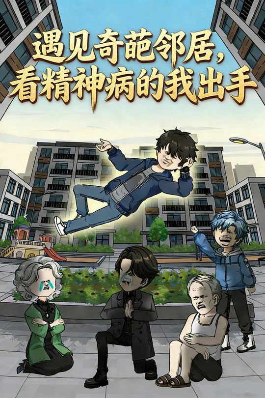 遇见奇葩邻居,看精神病的我出手封面