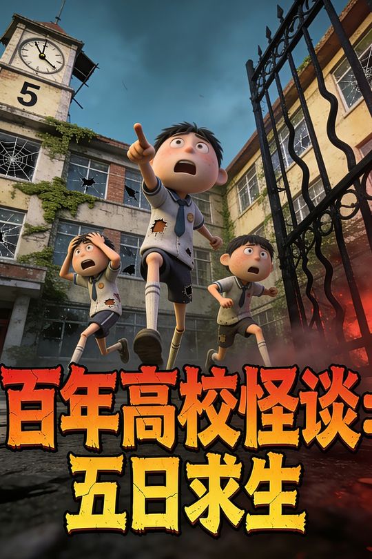 百年高校怪谈:五日求生封面