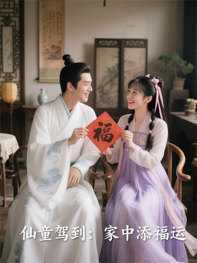 仙童驾到:家中添福运封面
