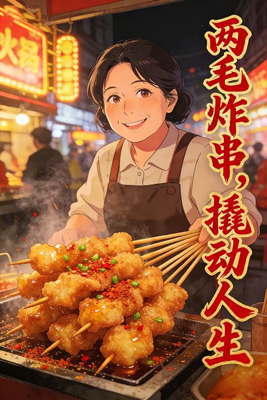 两毛炸串,撬动人生封面