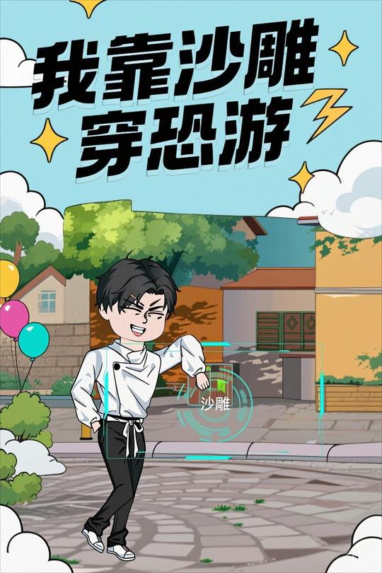 我靠沙雕穿恐游封面