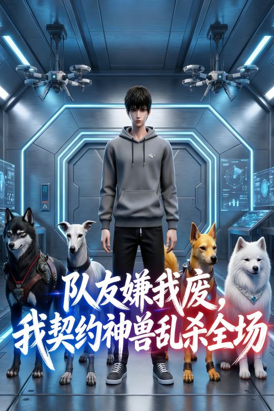 队友嫌我废,我契约神兽乱杀全场封面