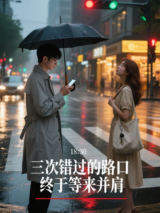 三次错过的路口，终于等来并肩封面