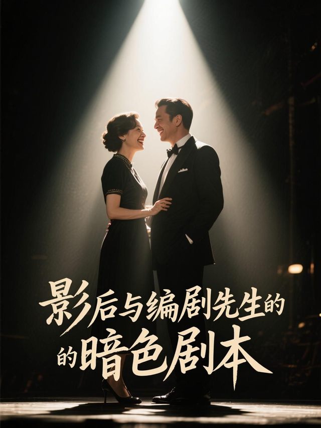 影后与编剧先生的暗色剧本封面