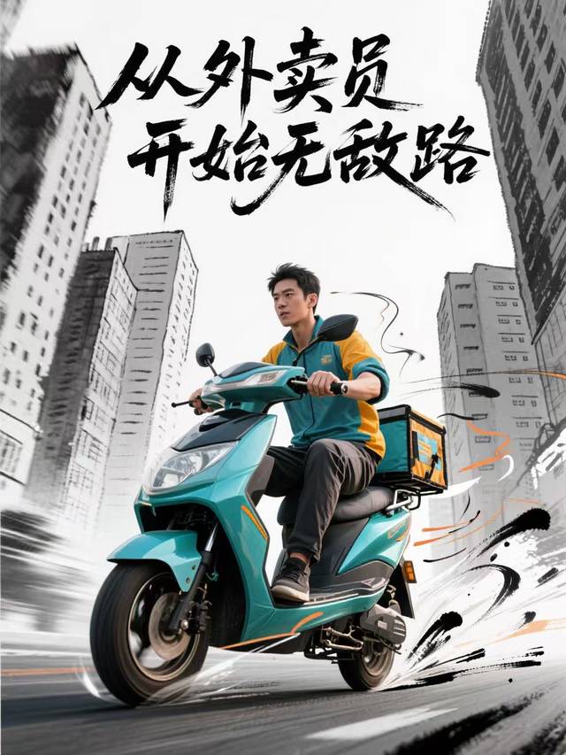 从外卖员开始无敌路封面
