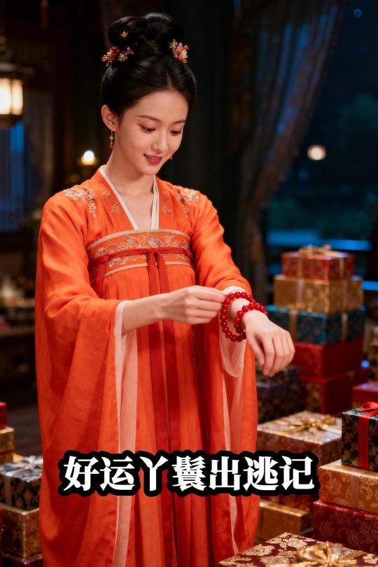 好运丫鬟出逃记封面