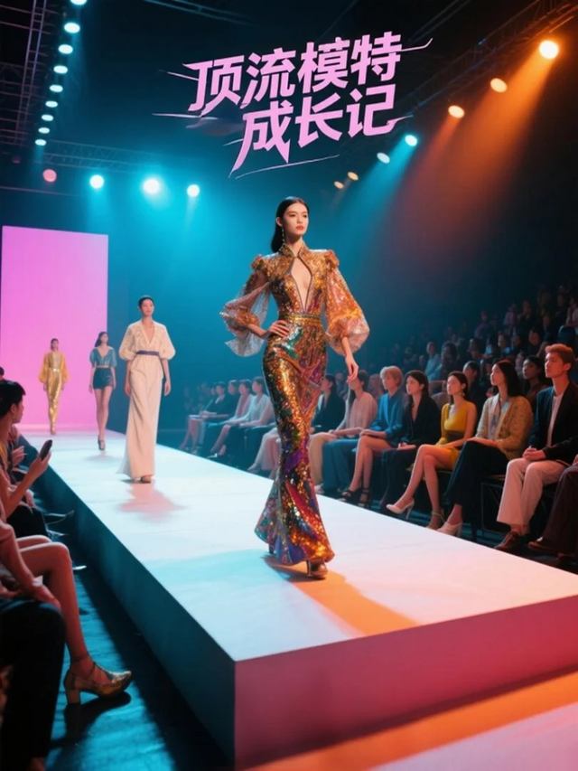 顶流模特成长记封面