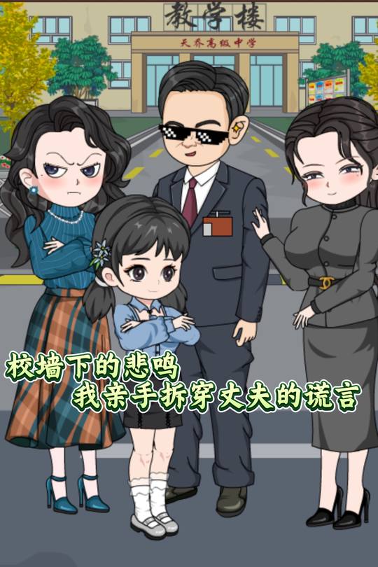 校墙下的悲鸣:我亲手拆穿丈夫的谎言封面