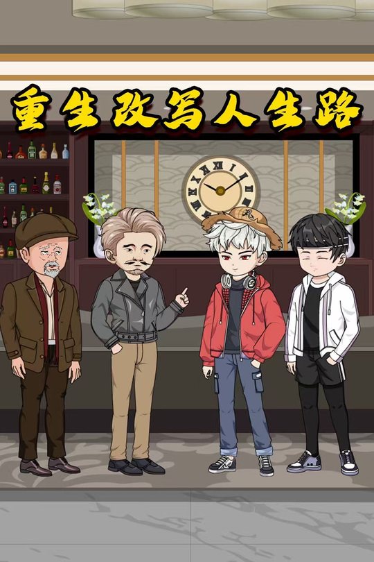 重生改写人生路封面