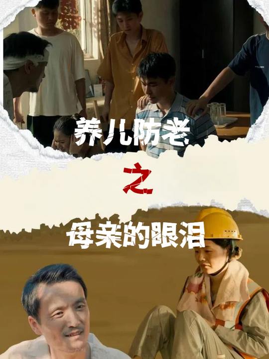 养儿防老之母亲的眼泪封面
