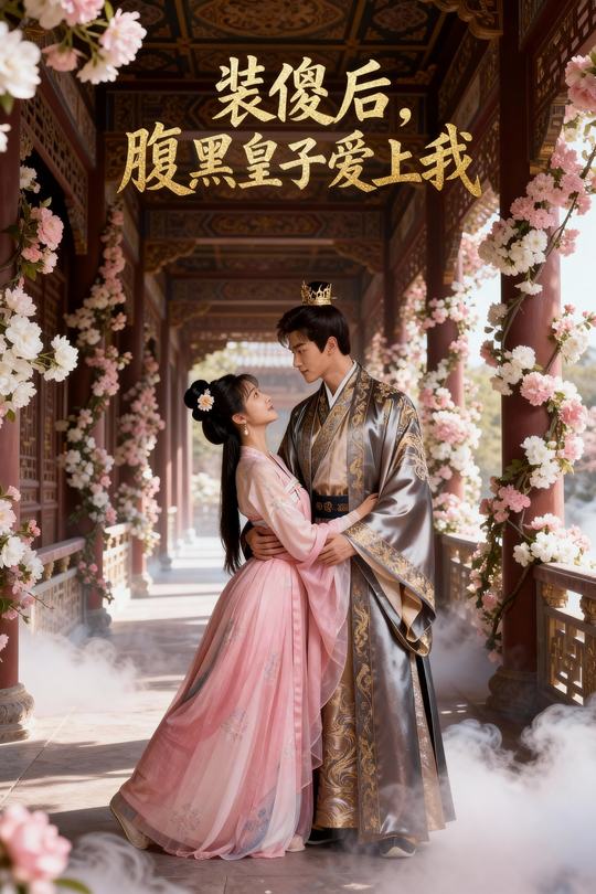 装傻后,腹黑皇子爱上我封面